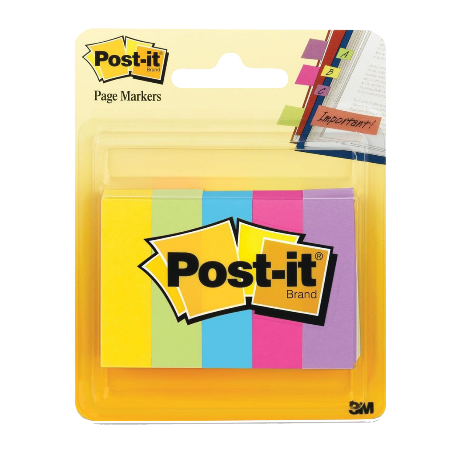 

Post-it Professional, бумажные,12,7 мм, 5 цветов х 100 шт