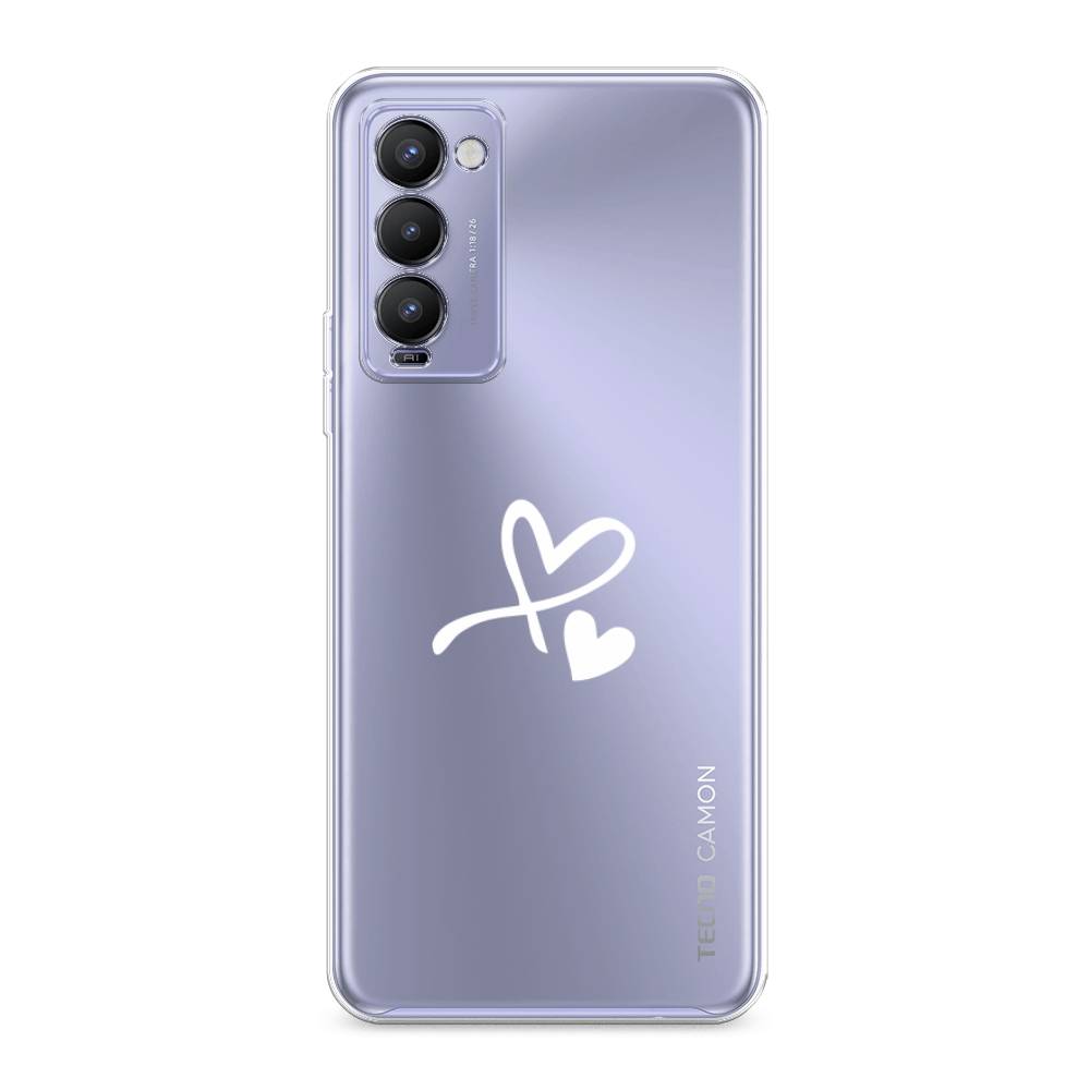 

Чехол Awog на Tecno Camon 18 "Сердечко минимализм", Разноцветный, 300650-6