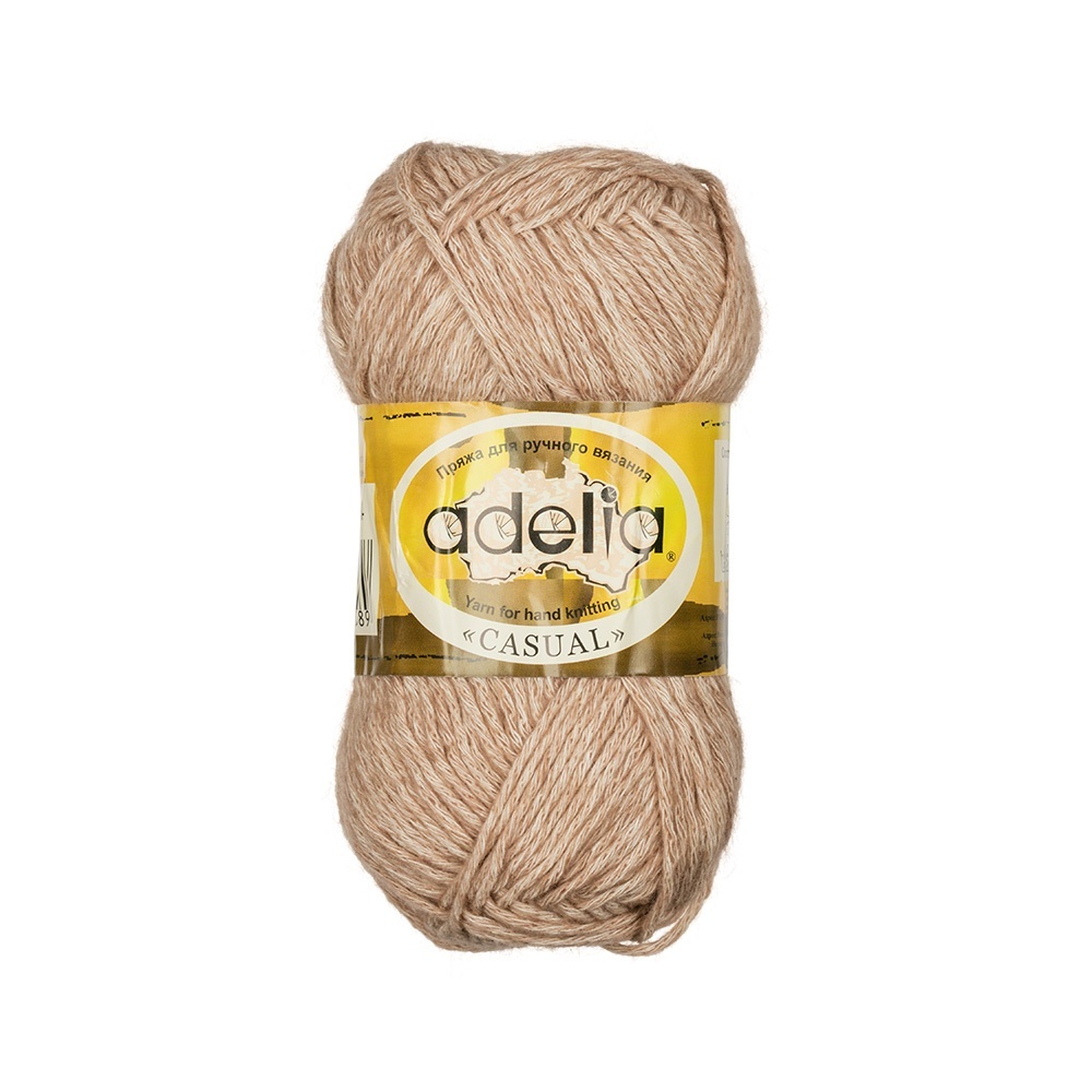 фото Пряжа adelia dolly velour №08 светло-желтый