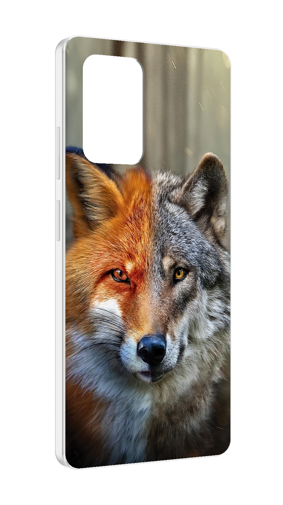 

Чехол MyPads волк-лиса для ZTE Blade V40 Pro, Tocco