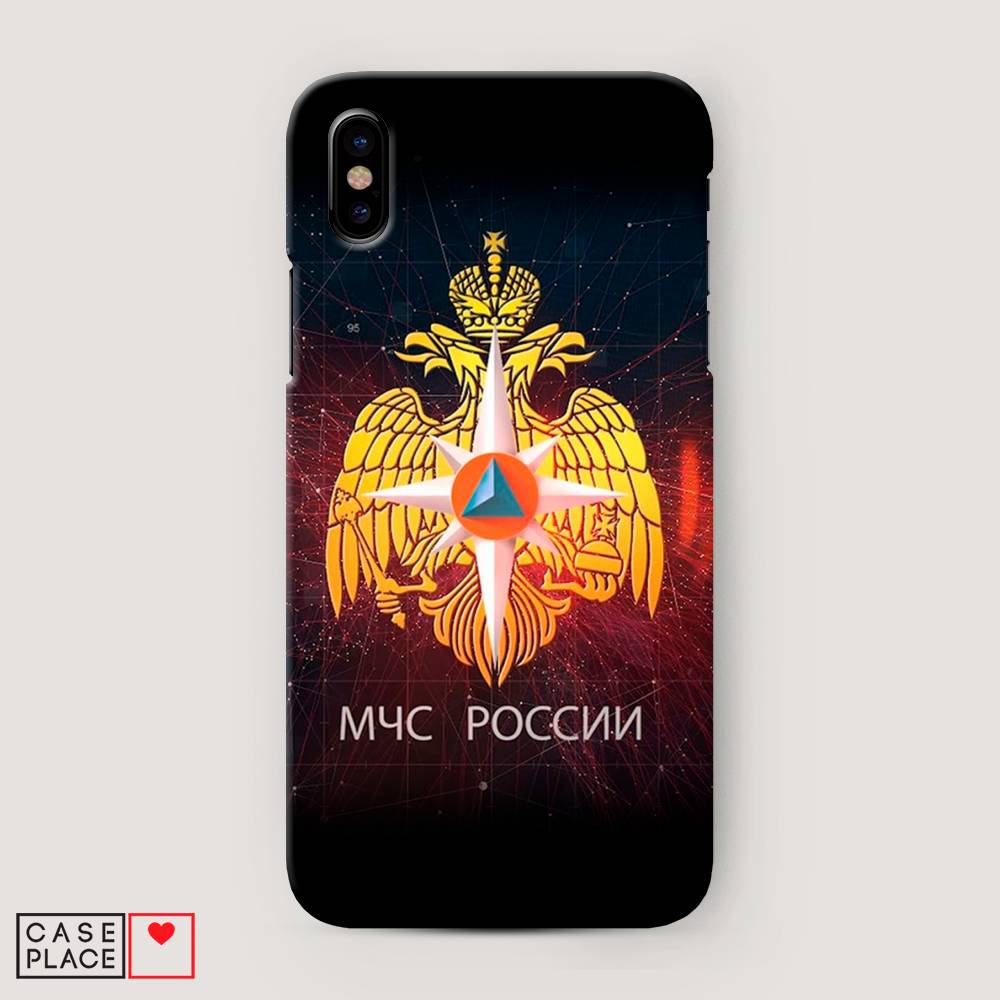 

Пластиковый чехол "МЧС России" на Apple iPhone XS Max (10S Max), 11920-4