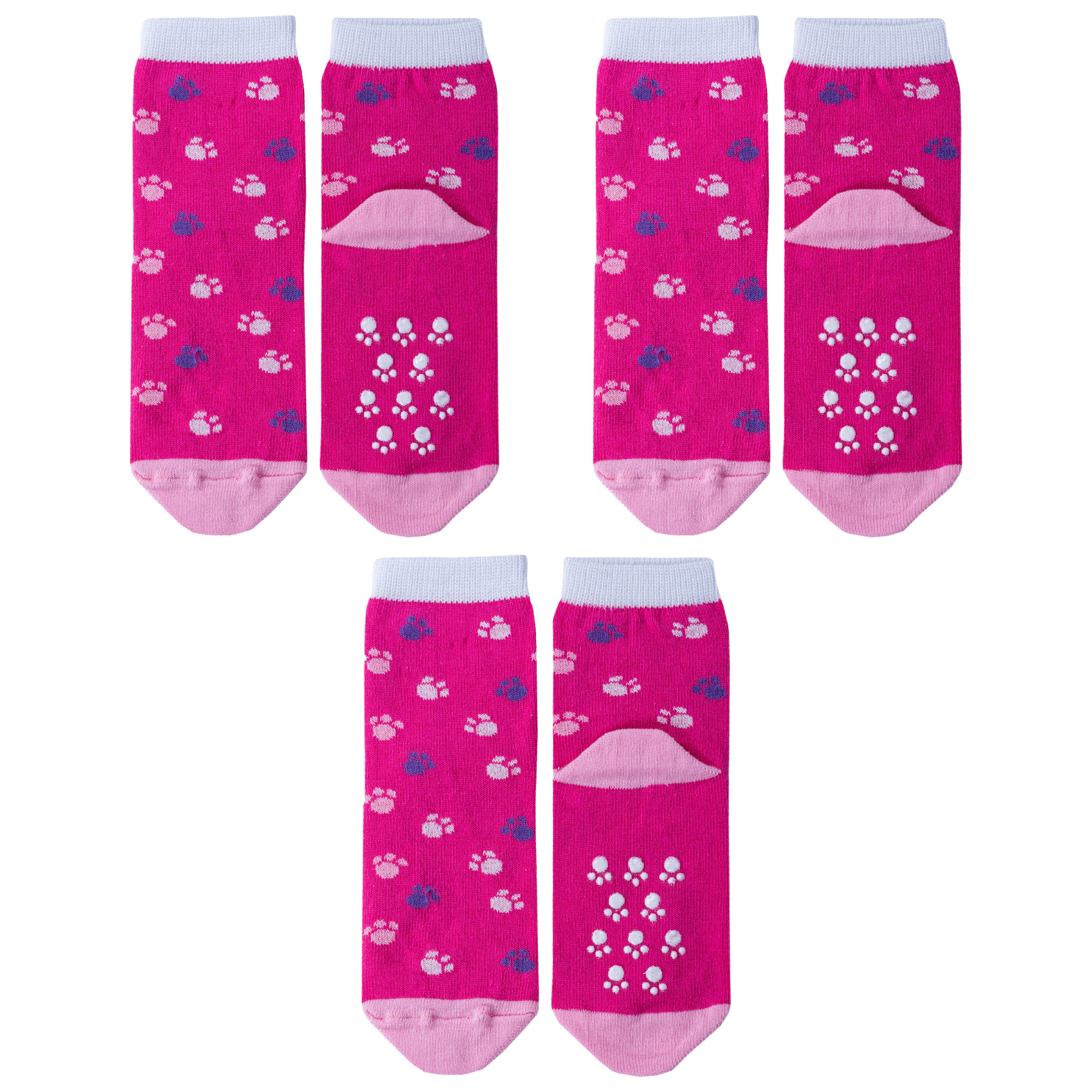 Носки детские НАШЕ 3-222С81С, малиновые, 12-14 носки детские плюшевые черные с рисунком в виде космонавтов