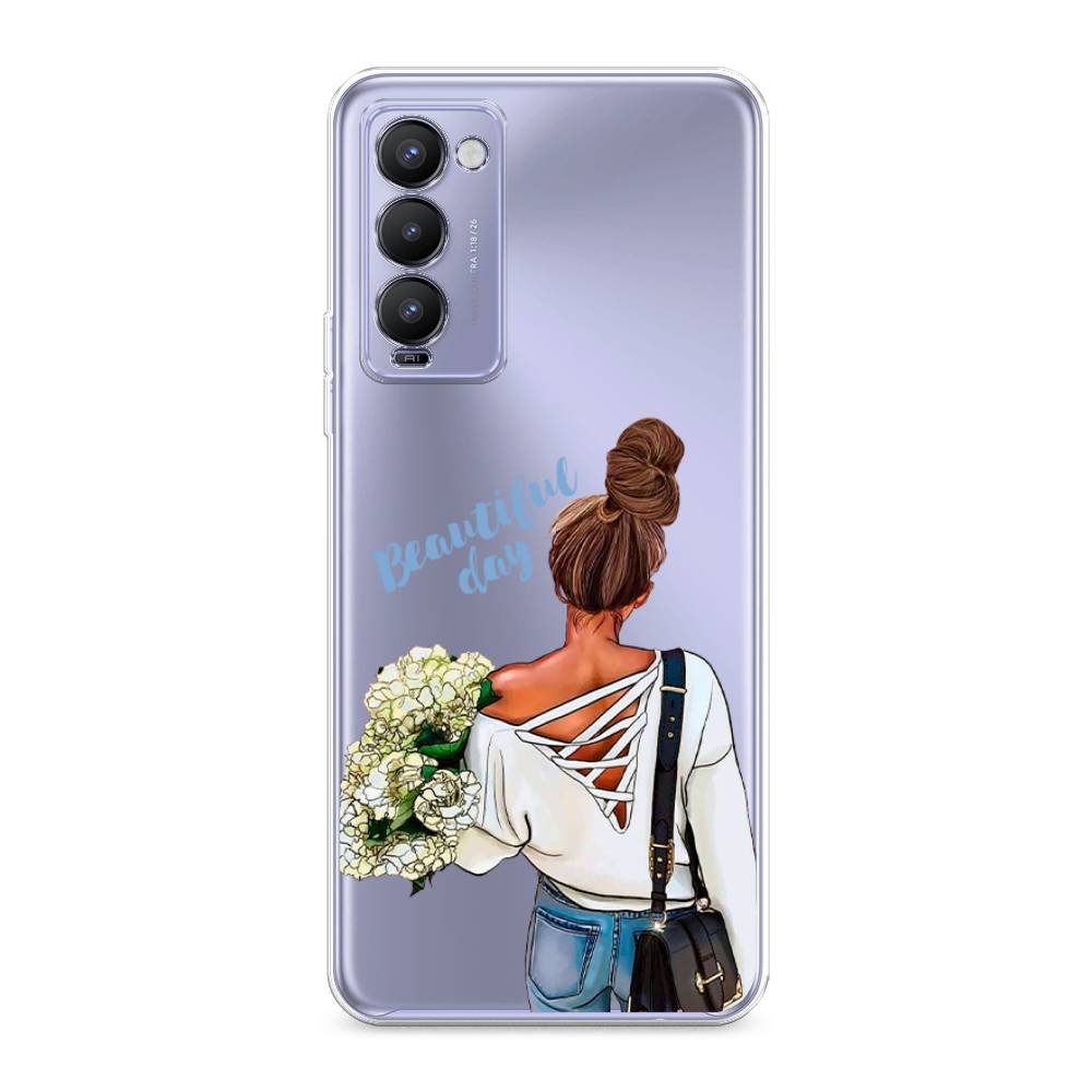 

Чехол Awog на Tecno Camon 18 "Beautiful day vector", Разноцветный, 300650-6