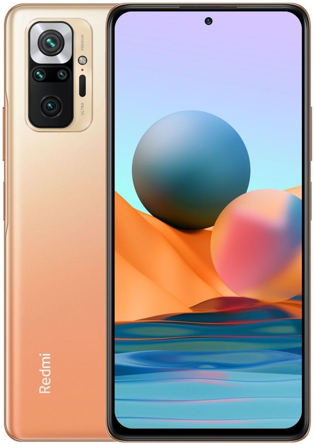 Смартфон Xiaomi Redmi Note 10 Pro 6/128Gb Bronze (EU)