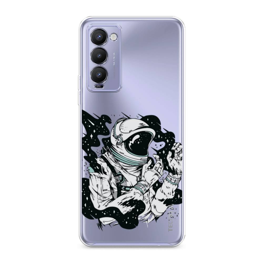 

Чехол Awog на Tecno Camon 18 "Космонавт арт", Разноцветный, 300650-7