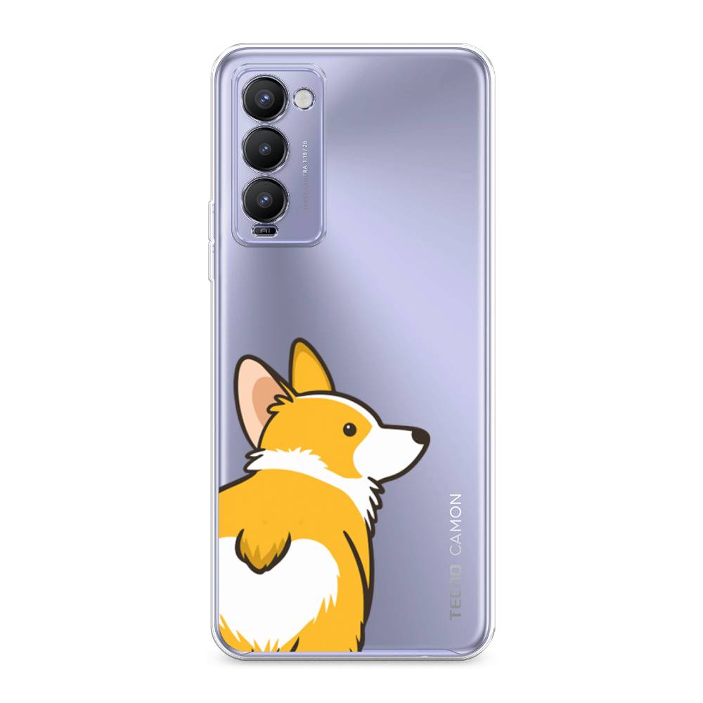 

Чехол Awog на Tecno Camon 18 "Корги следуй за мной", Разноцветный, 300650-2
