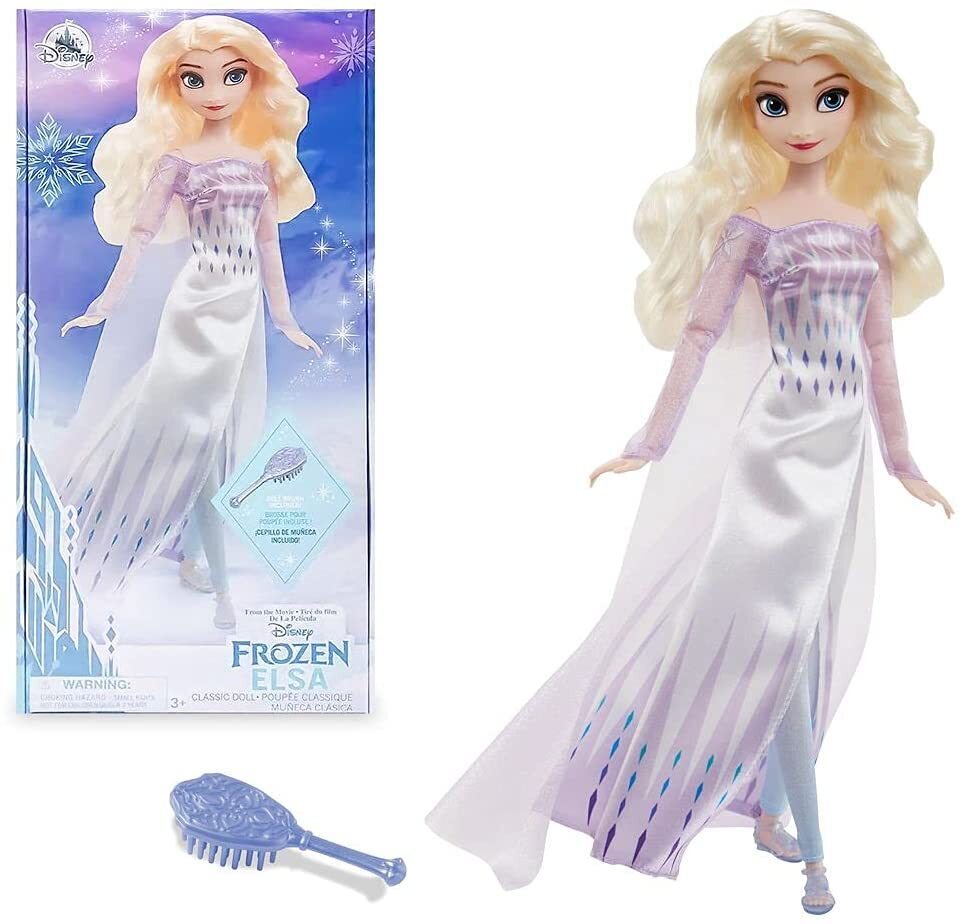 

Кукла Disney Frozen Эльза классическая с аксессуарами 451232