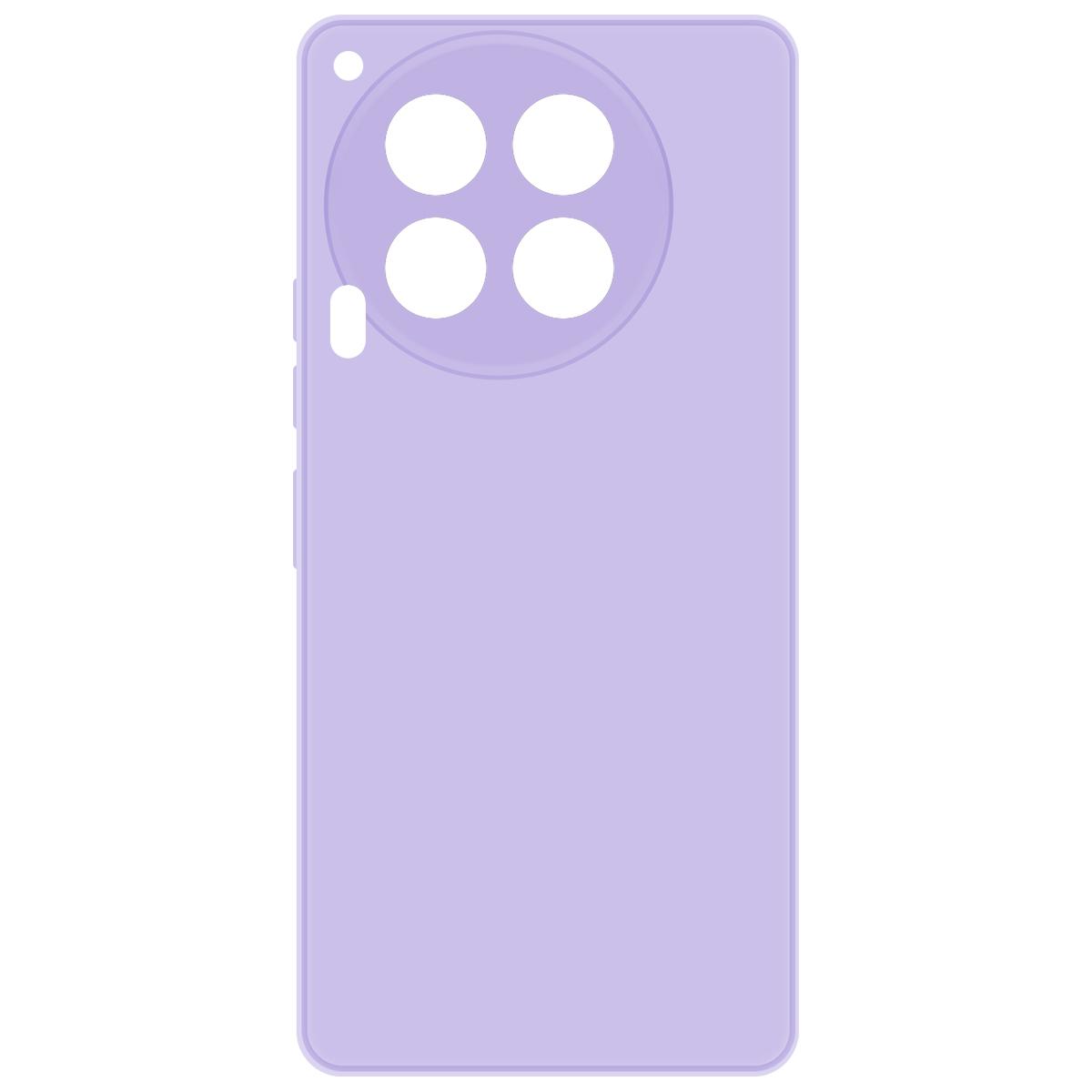 

Чехол-накладка Krutoff Silicone Case для TECNO Camon 30 лаванда, Фиолетовый