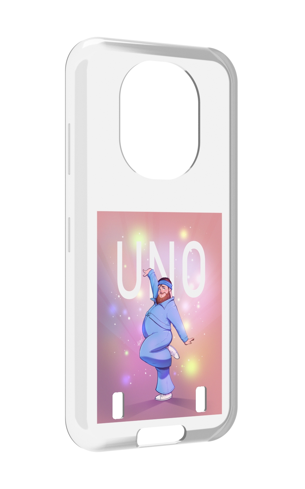 

Чехол MyPads UNO-танцор для Oukitel WP16, Прозрачный, Tocco