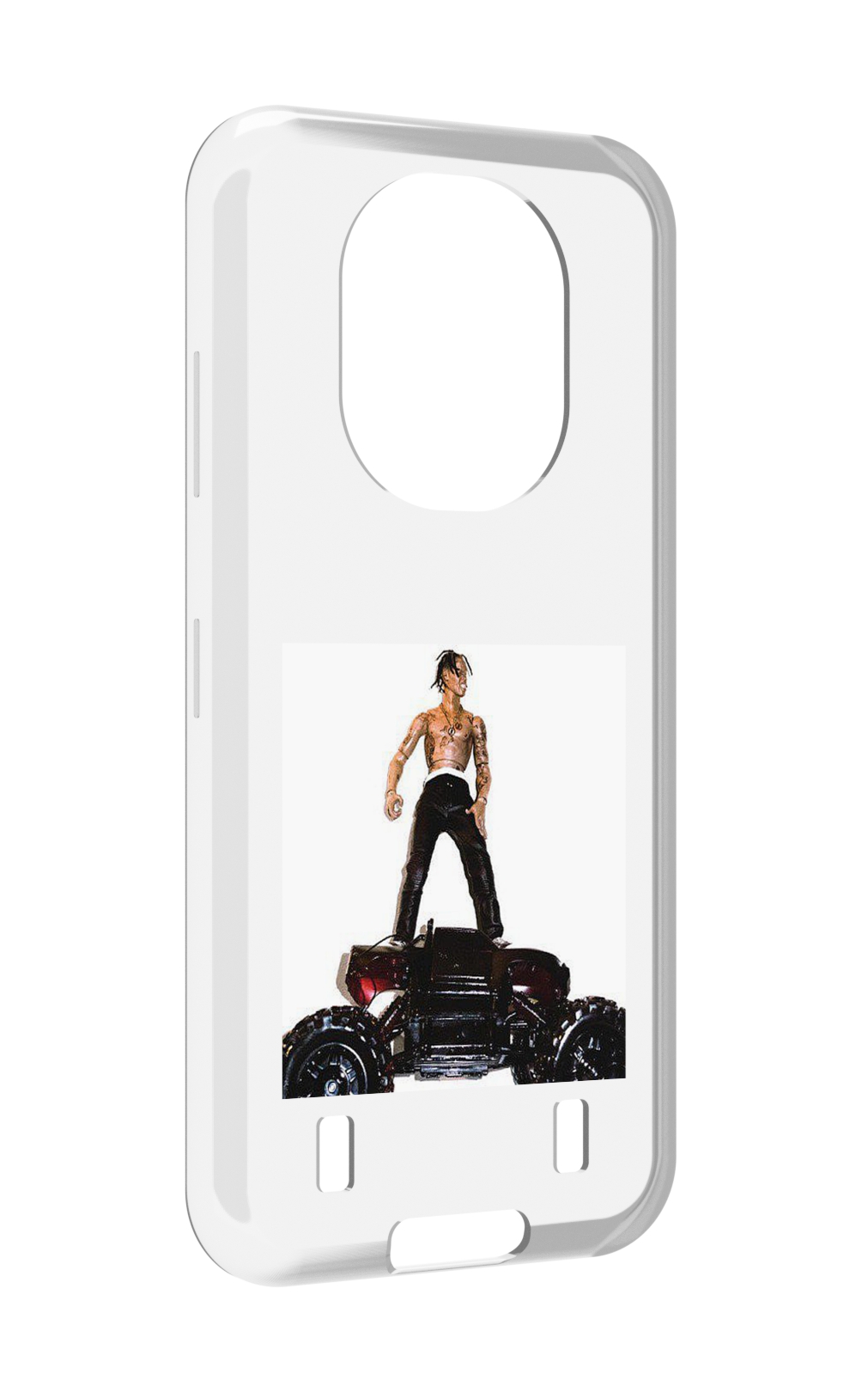 

Чехол MyPads Travis Scott - Rodeo для Oukitel WP16, Прозрачный, Tocco