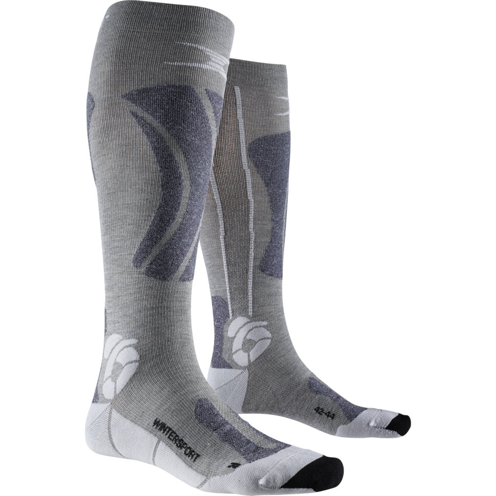 

Термоноски мужские X-SOCKS Apani® Socks Wintersports Black/Grey/White 2021