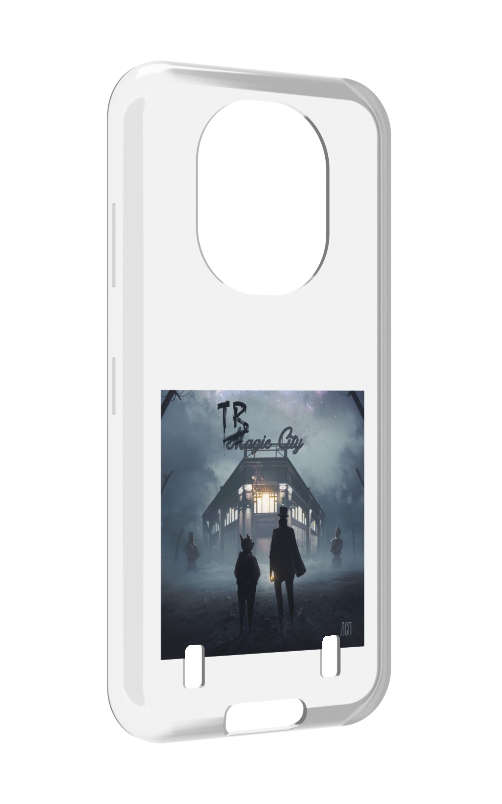 

Чехол MyPads Tragic City ЛСП для Oukitel WP16, Прозрачный, Tocco