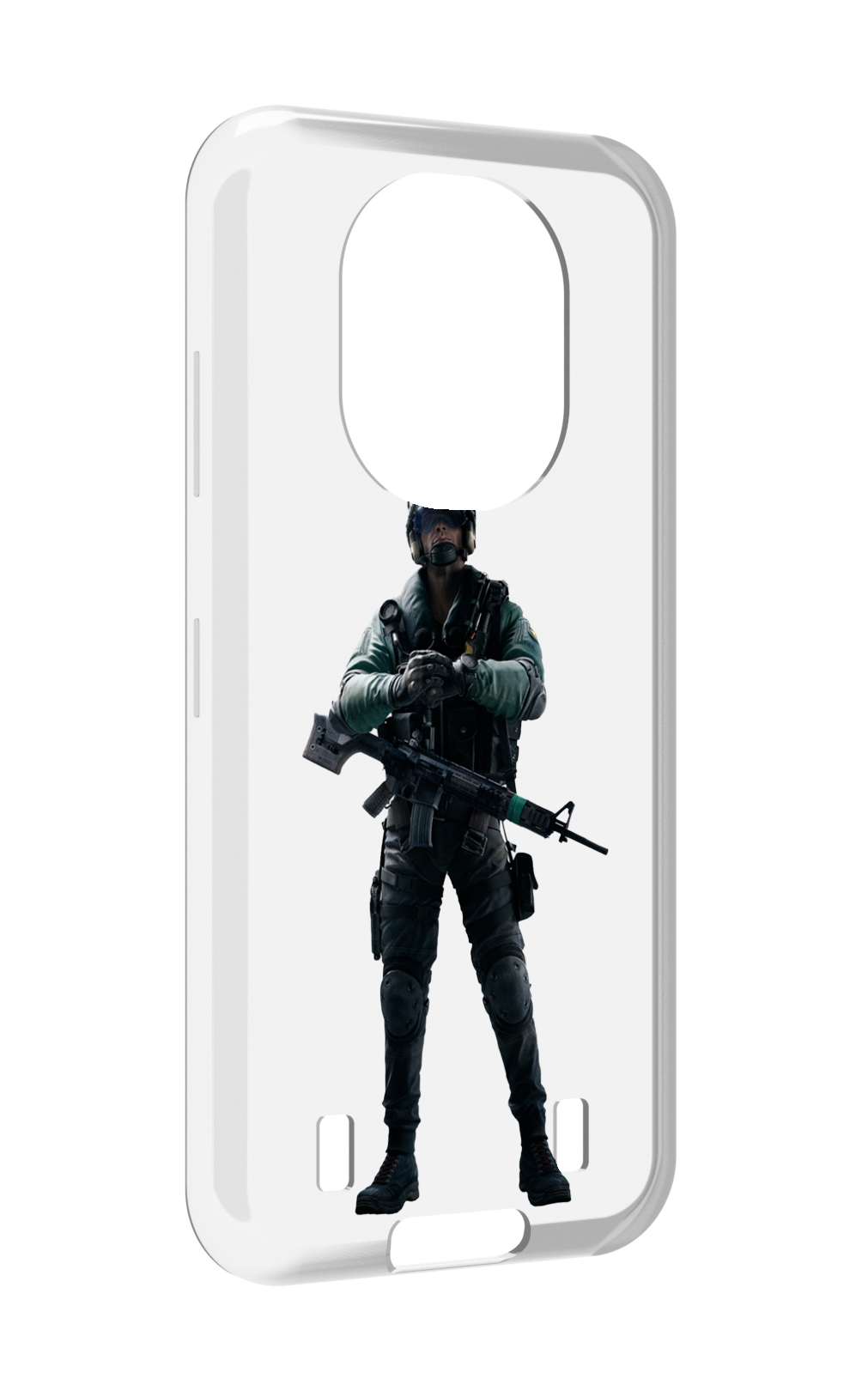 

Чехол MyPads Tom-Clancy's-Rainbow-Six-2 для Oukitel WP16, Прозрачный, Tocco