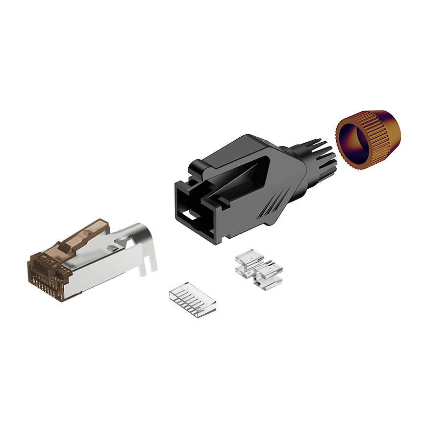 

Разъем RJ45 Roxtone RJ45C5E-PH-BN