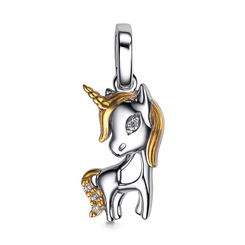 

Подвеска из серебра с фианитом DEWI KIDS 901032607, 901032607