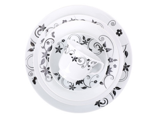 

Сервиз BK-9824 обеденный Flora 30пр, Белый