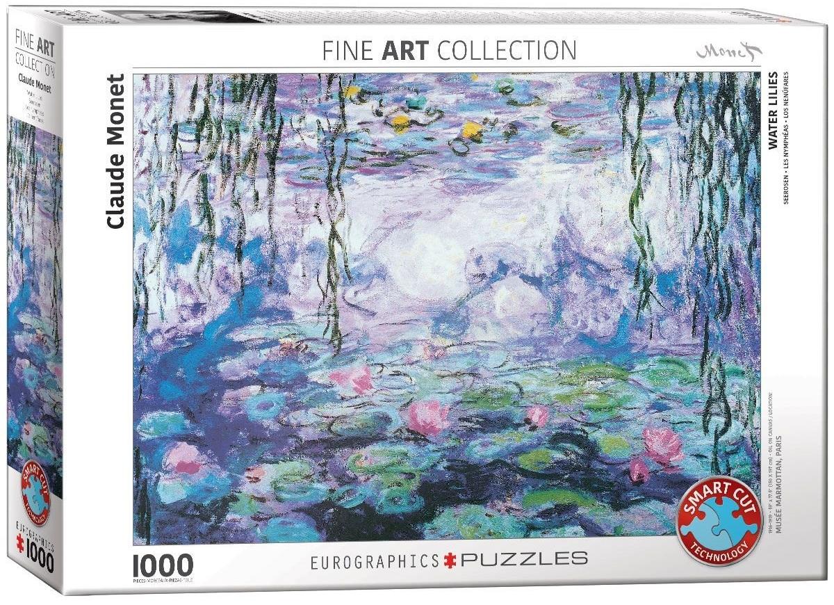 

Пазл Eurographics Клод Моне - Водяные лилии 1000 деталей, Клод Моне - Водяные лилии
