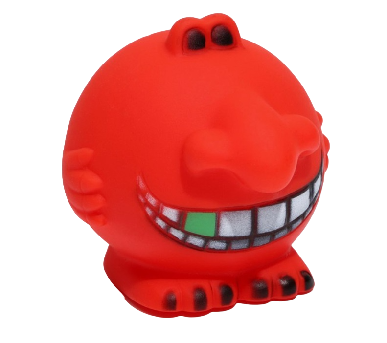 

Игрушка для собак Пижон Монстрик красная 8,5 х 7 см