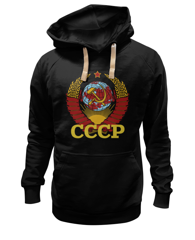 

Худи унисекс Printio Ссср черное M, Черный, Ссср