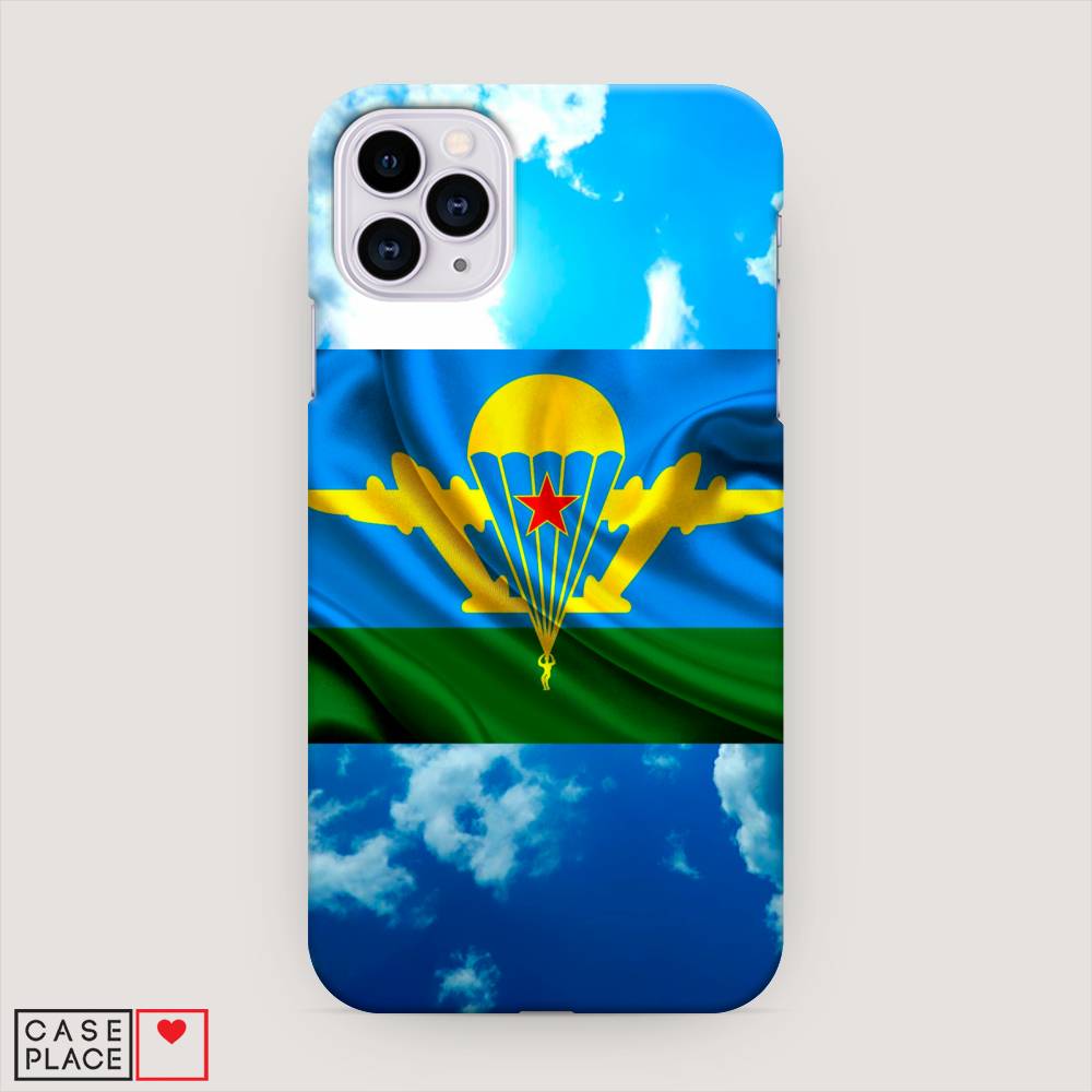 

Пластиковый чехол "ВДВ флаг в небесах" на Apple iPhone 11 Pro, 12320-4