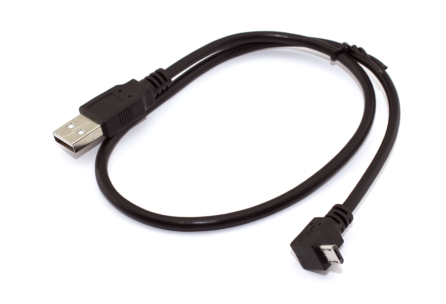 Кабель micro USB-USB OEM USB Type A на Micro USB угол вниз 0,5 м 5 м