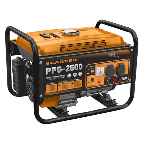 фото Бензиновый генератор carver ppg- 2500, 230/12, 2.3квт [01.020.00009]