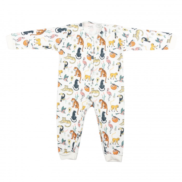 фото Комбинезон детский forest kids jungle цв. белый р. 92