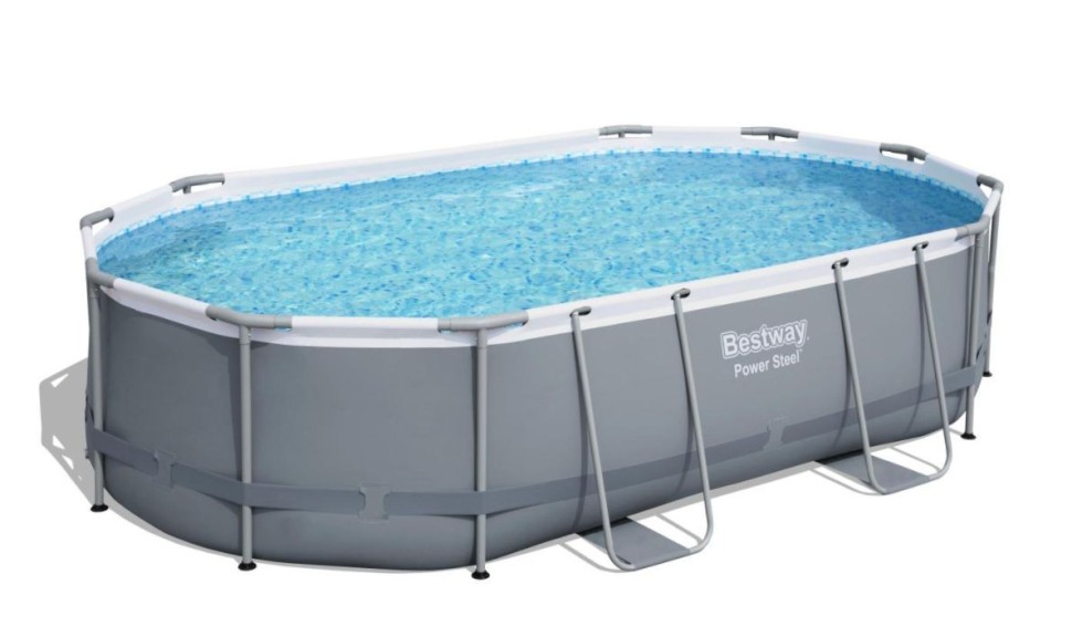 Каркасный бассейн Bestway Power steel 56448 488х305х107 см