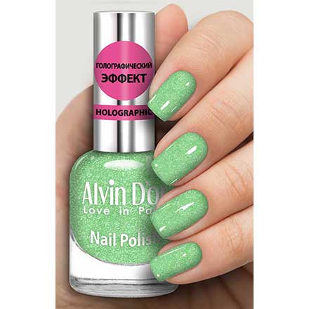 

Лак Alvin D'or Holographic №724