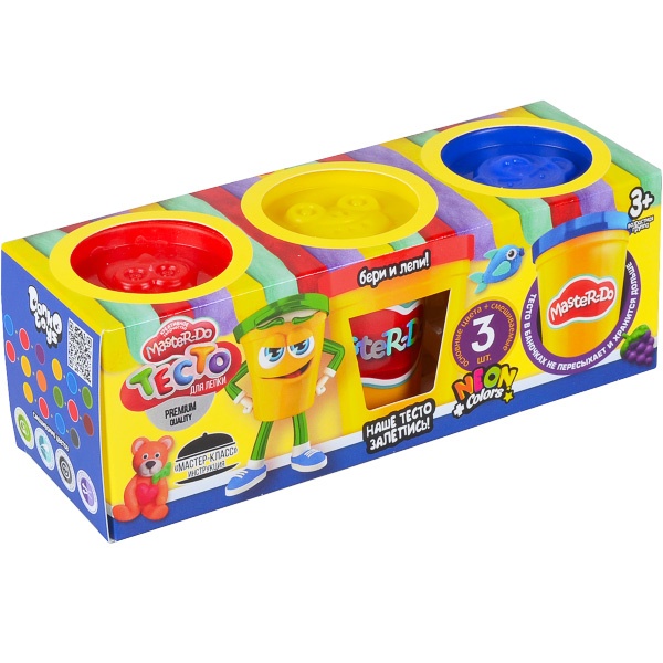 

Danko Toys 3 цвета, серии "Master Do", Желтый;красный;синий