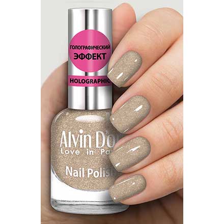 

Лак Alvin D'or Holographic №706