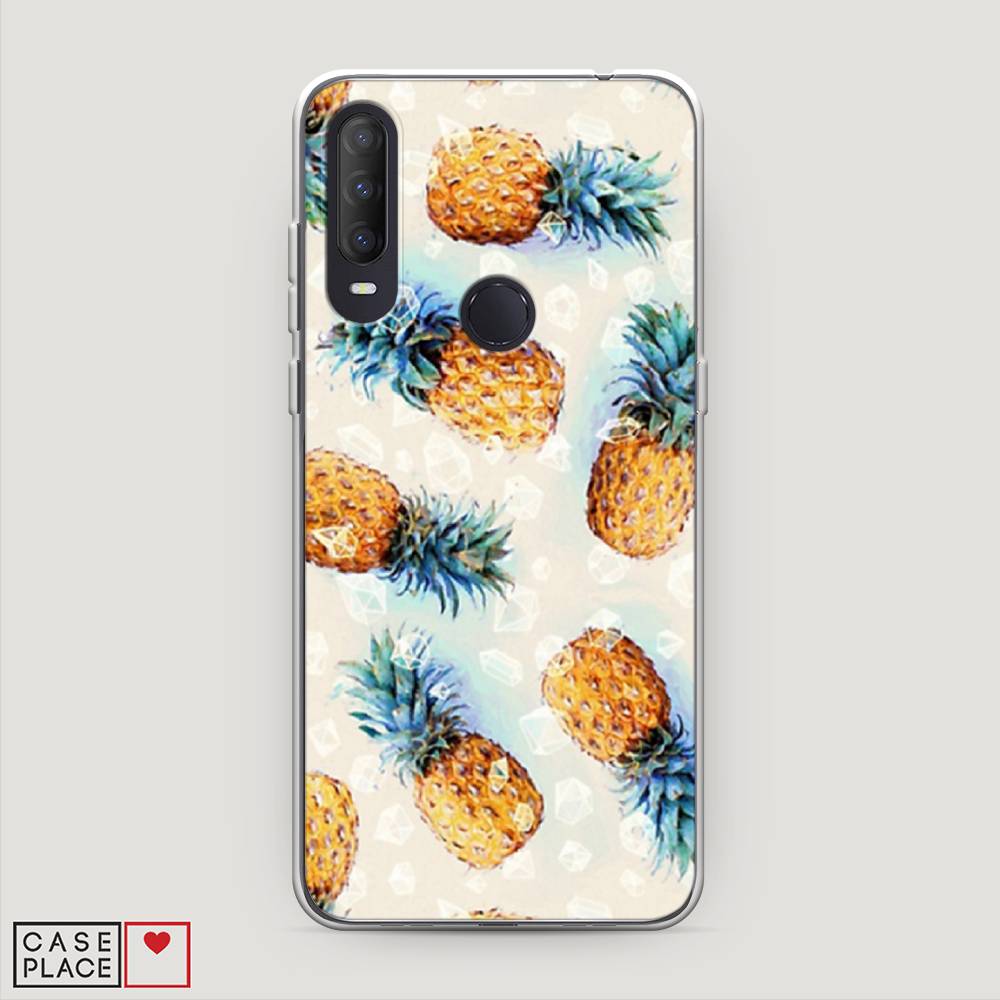 

Чехол Awog на Alcatel 1S (2020) / Алкатель 1S (2020) "Ананасы", Разноцветный, 170850-3