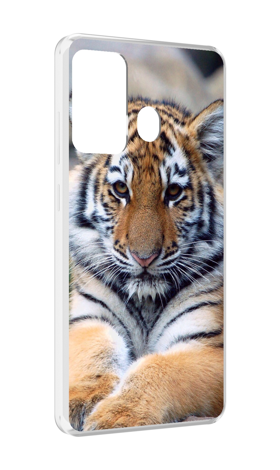 

Чехол MyPads Тигренок для ITEL A27 / ITEL P17, Прозрачный, Tocco