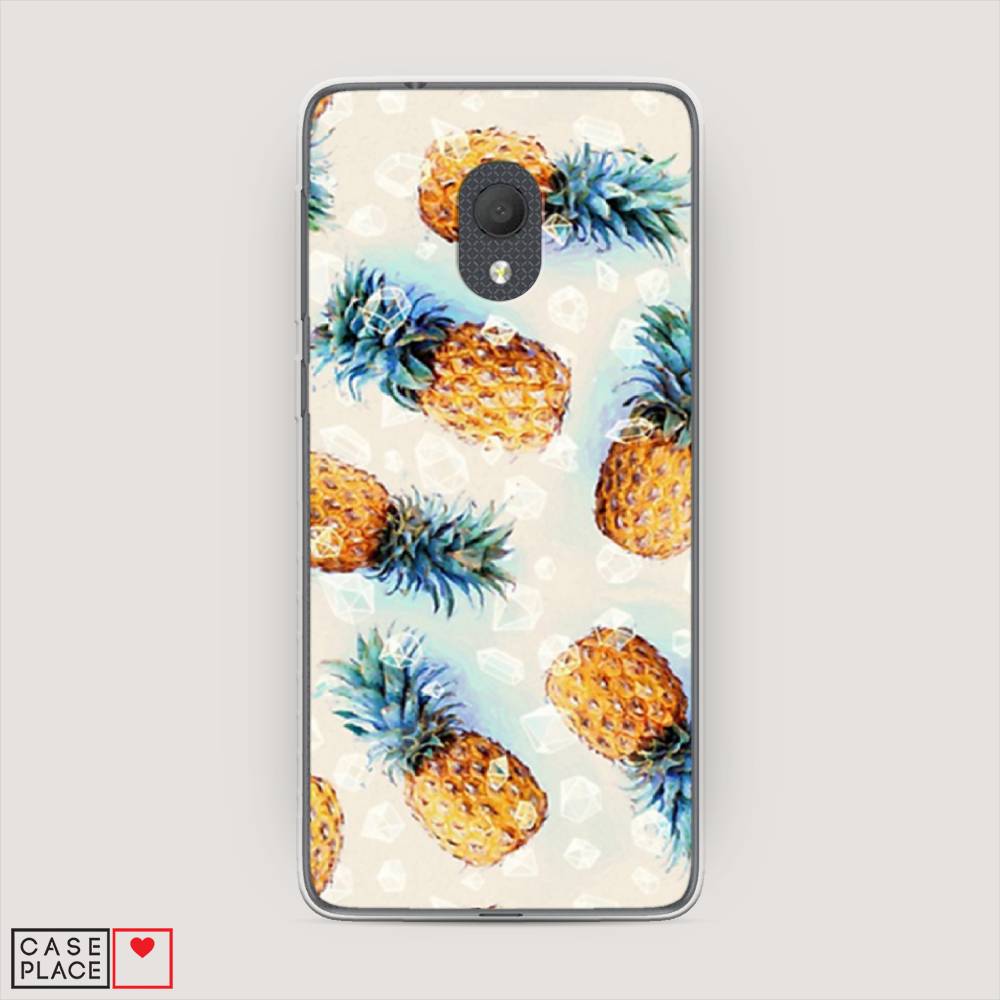 

Чехол Awog на Alcatel 1C 5003D (2019) / Алкатель 1C 5003D (2019) "Ананасы", 170650-3