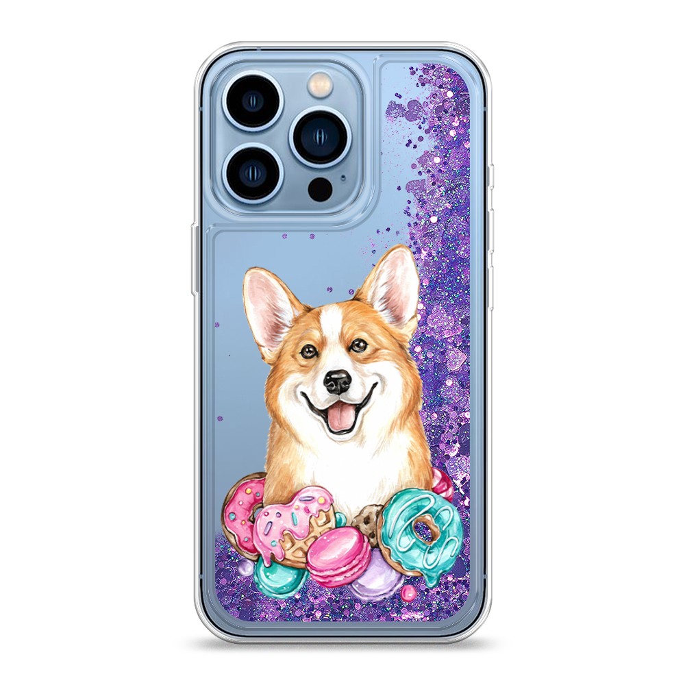 

Чехол Awog на Apple iPhone 13 Pro / Айфон 13 Pro "Корги и сладости", Разноцветный, 14392-1