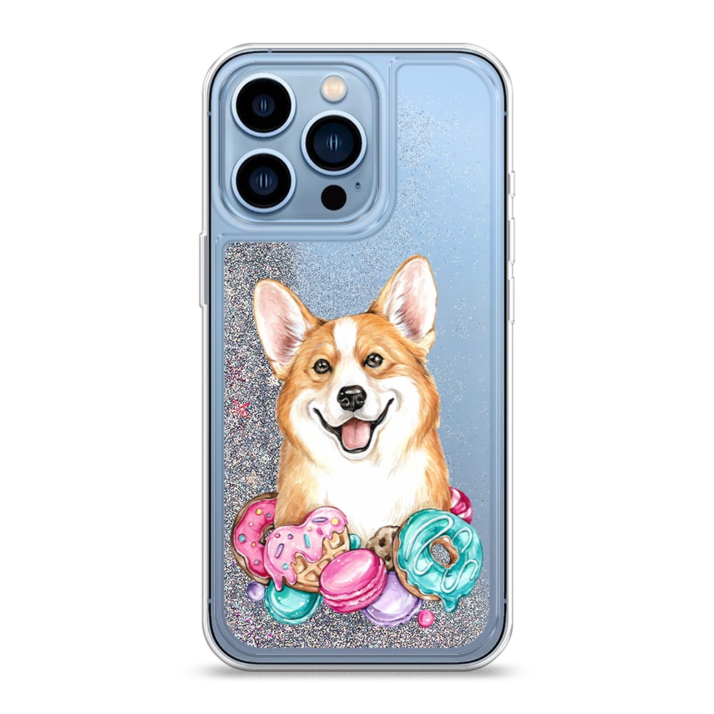 

Чехол Awog на Apple iPhone 13 Pro / Айфон 13 Pro "Корги и сладости", Разноцветный, 14391-1