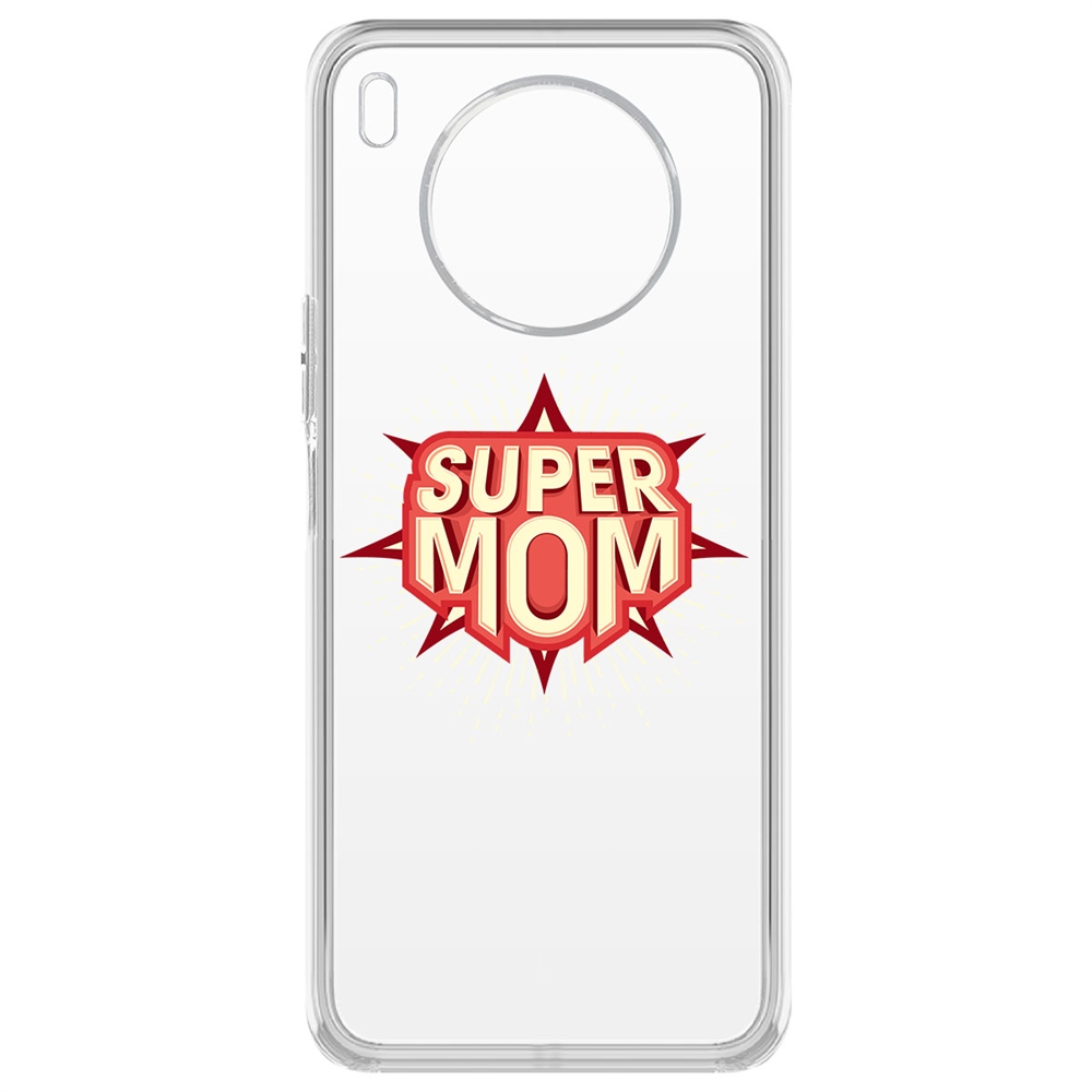 

Чехол-накладка Krutoff Clear Case Супер Мама для Honor 50 Lite