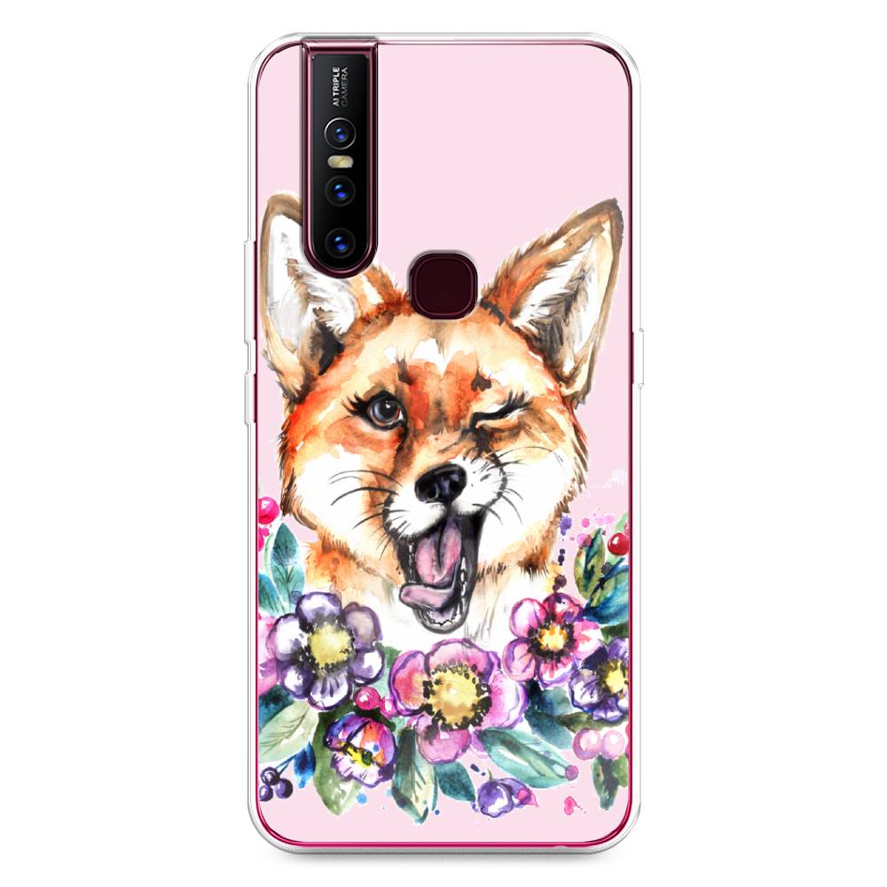 

Чехол Awog на Vivo V15 "Подмигивающая лиса", Разноцветный, 261050-10