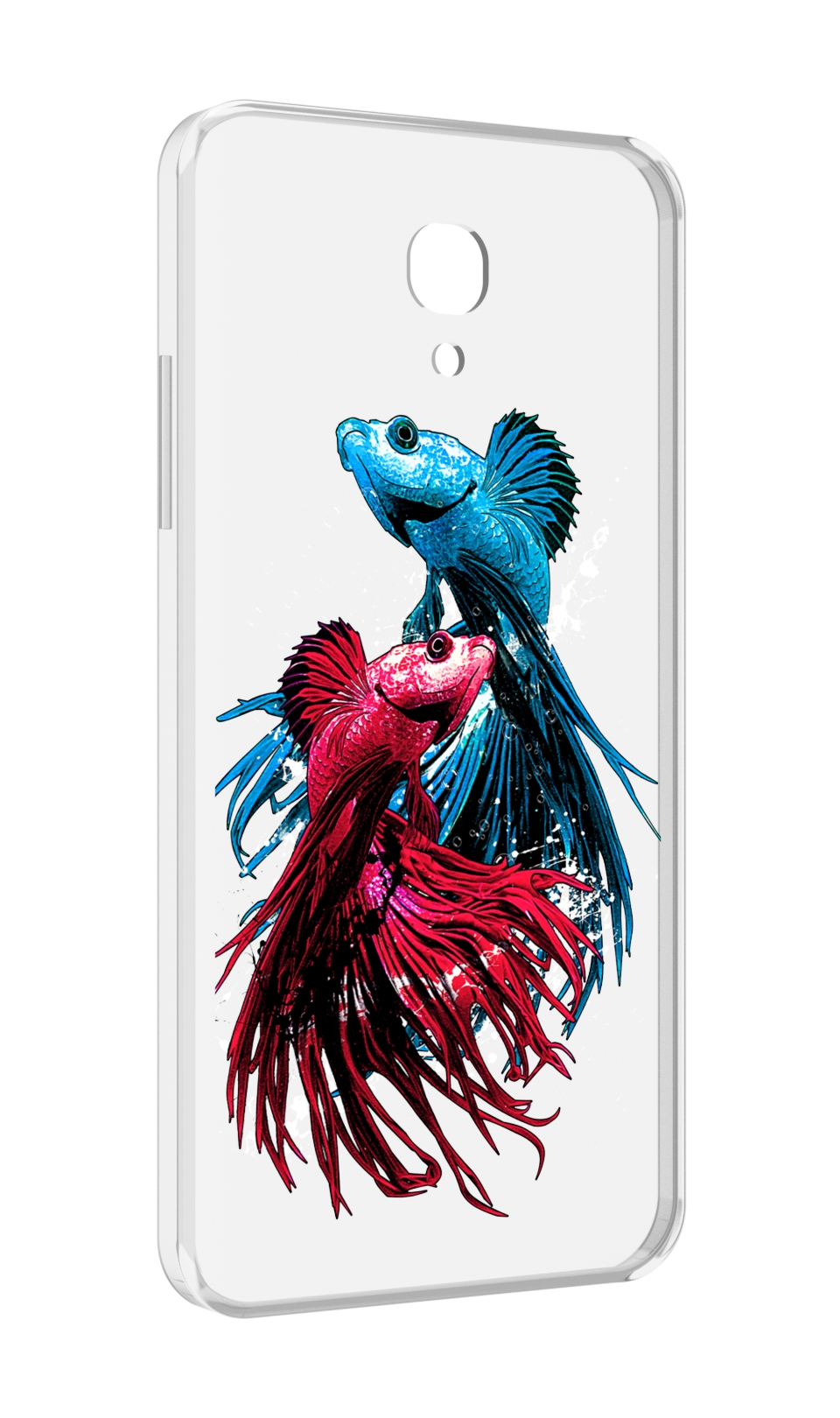 

Чехол MyPads рыбы петушки для Lenovo Vibe P2 5.5 (P2a42), Прозрачный, Tocco