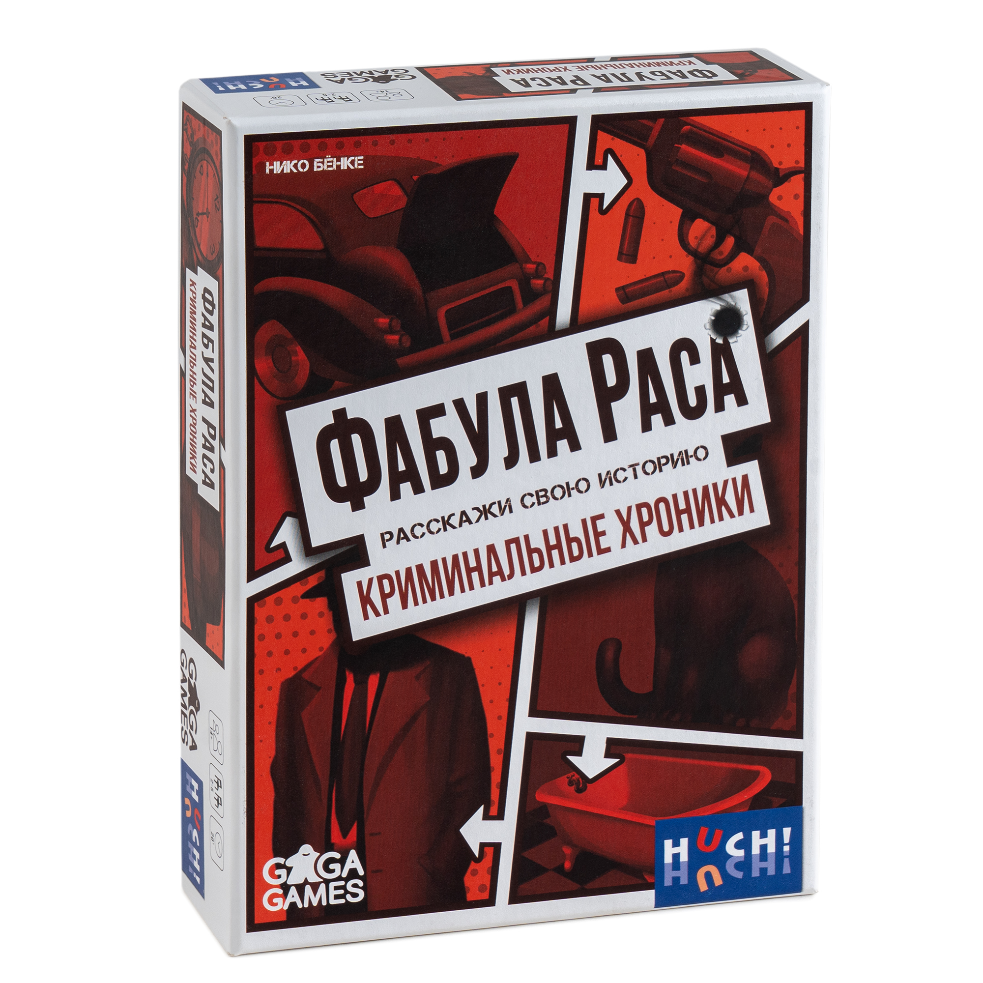 Настольная игра GaGa Games Фабула Раса Криминальные Хроники 890₽