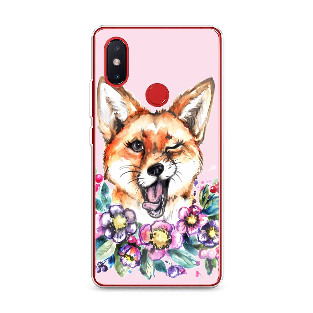 

Чехол Awog на Xiaomi Mi 8 SE "Подмигивающая лиса", Разноцветный, 33750-10