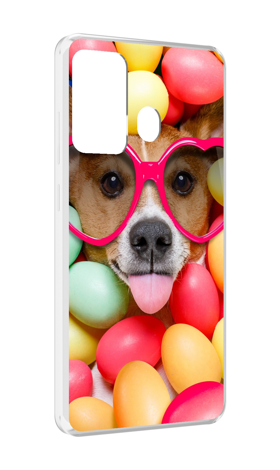

Чехол MyPads Собака-в-яйцах для ITEL A27 / ITEL P17, Прозрачный, Tocco