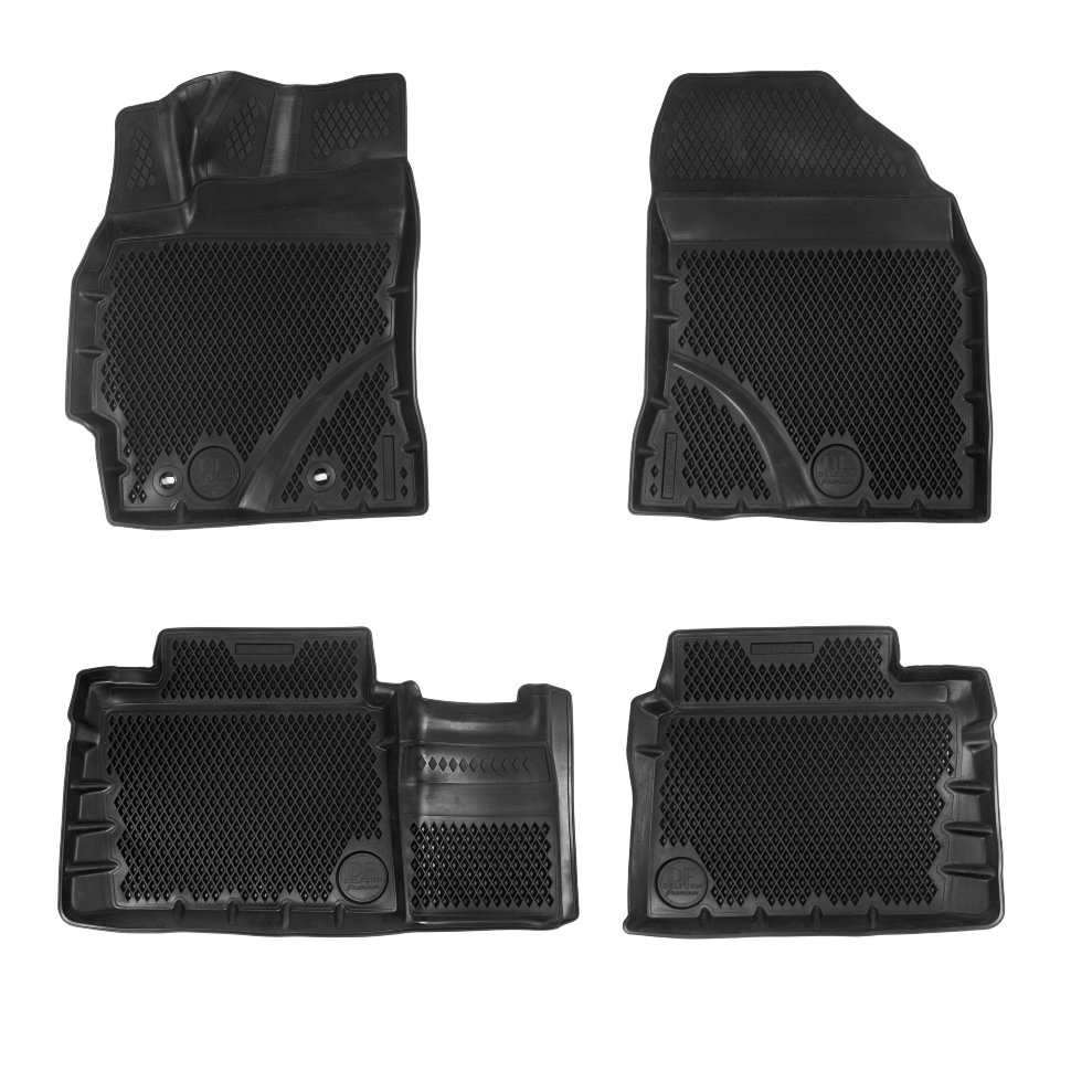 

Коврики в салон автомобиля Delform Toyota Corolla Xl(E160-170)/Тойота Королла (2012-2022), Toyota
