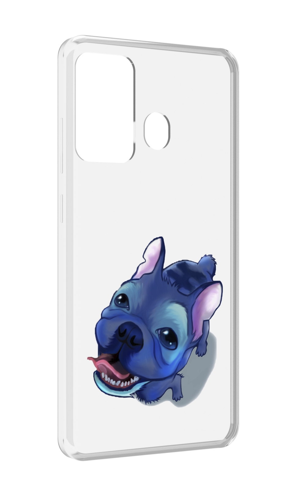 

Чехол MyPads Синий Пес для ITEL A27 / ITEL P17, Прозрачный, Tocco