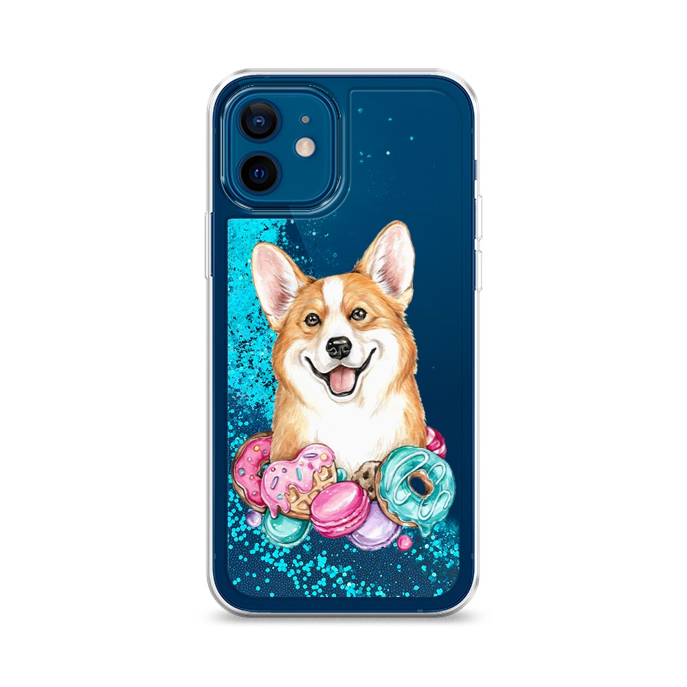 

Чехол Awog на Apple iPhone 12 / Айфон 12 "Корги и сладости", Разноцветный, 12593-1