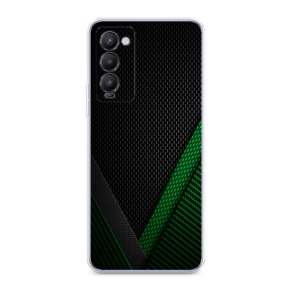 

Чехол Awog на Tecno Camon 18 "Зеленый карбон", Разноцветный, 300650-3