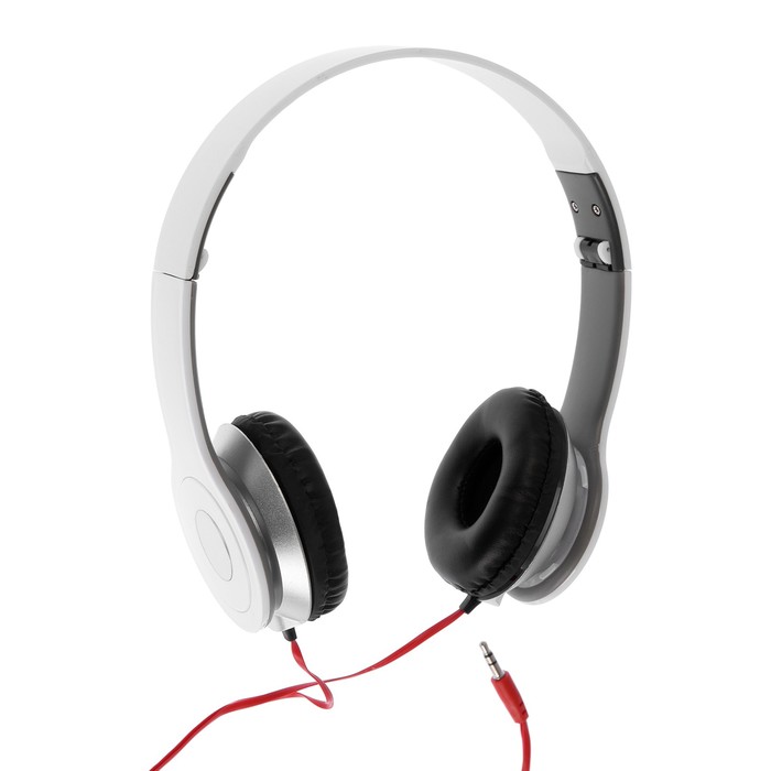 

Наушники LuazON RX-11, накладные, складные, белые