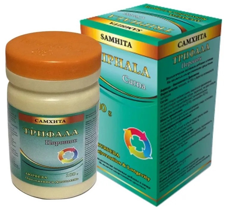 Трифала порошок (Triphala) Samhita | Самхита 100г