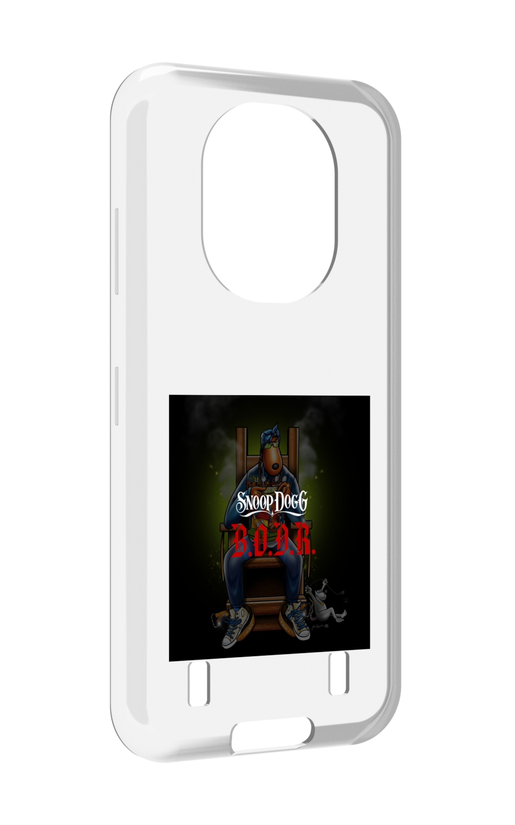 

Чехол MyPads Snoop Dogg B для Oukitel WP16, Прозрачный, Tocco