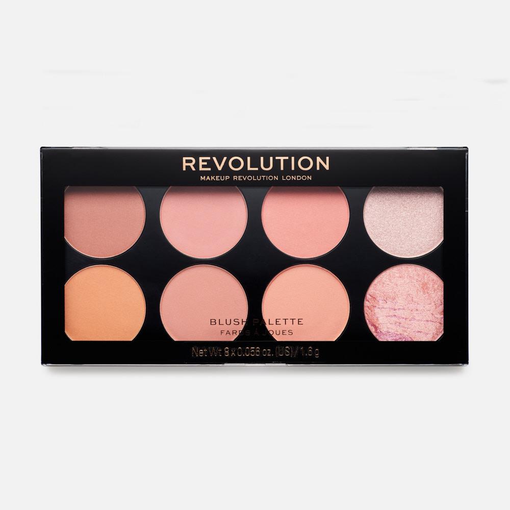 фото Палетка румян makeup revolution ultra blush palette hot spice